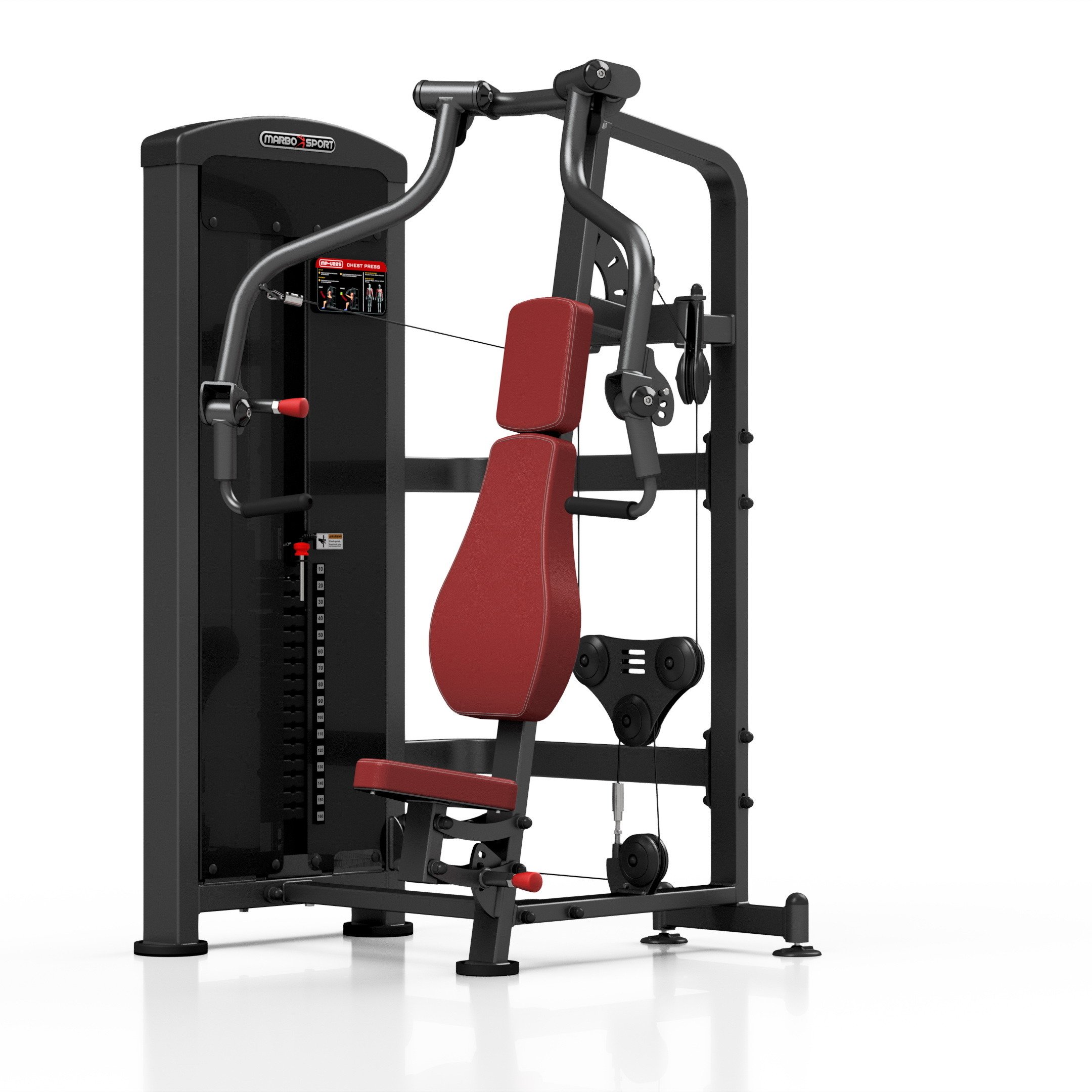 Incline Chest Press MF-U004 2.0 - Marbo Sport, Strength equipment \  Multifunction machines \ Free weight machines Black Week 2023 Cyber Week  2023 Machines for free weights