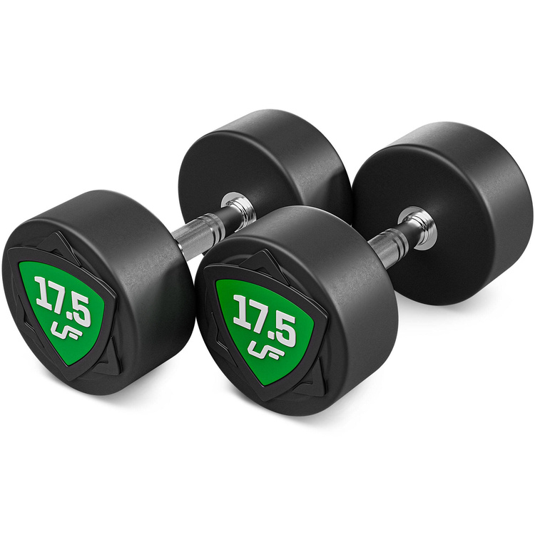Polyurethan Kompakthanteln Set 2,5-25kg (in 2,5kg Schritten) - 275 kg - UpForm