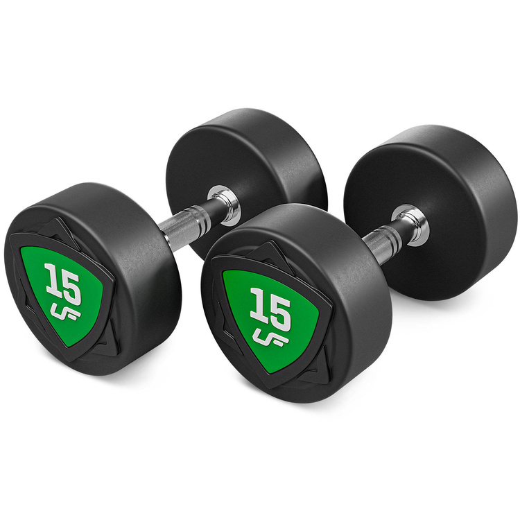 Polyurethan Kompakthanteln Set 2,5-25kg (in 2,5kg Schritten) - 275 kg - UpForm