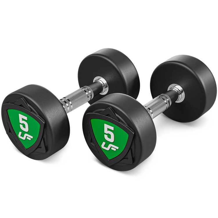 Polyurethan Kompakthanteln Set 2,5-25kg (in 2,5kg Schritten) - 275 kg - UpForm