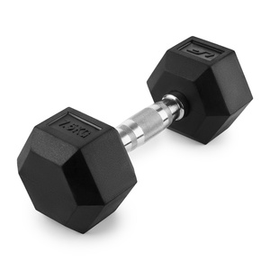 Gummierte HEX-Gusseisenhantel 7,5 kg - UpForm