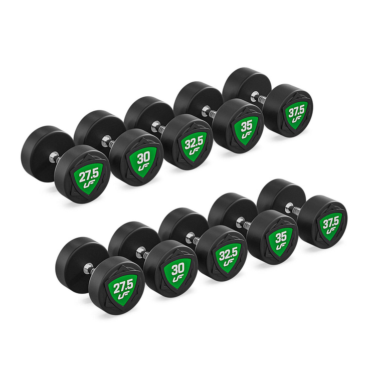 Polyurethan Kompakthanteln Set 27,5-37,5kg (in 2,5kg Schritten) - 325 kg - UpForm