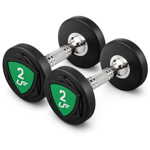 Satz Polyurethan-Hanteln 1-10kg (in Schritten von 1 kg) 110 kg - UpForm