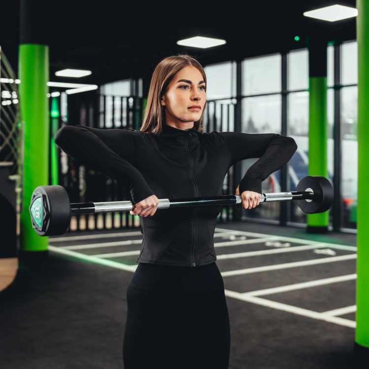 Set aus geraden Polyurethan-Hanteln 10-55 kg (Schritte von 5 kg) 325 kg – UpForm