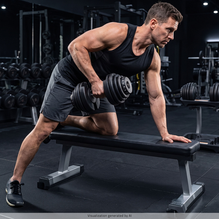 Verstellbare Hantel 2,5 - 24 kg - UpForm