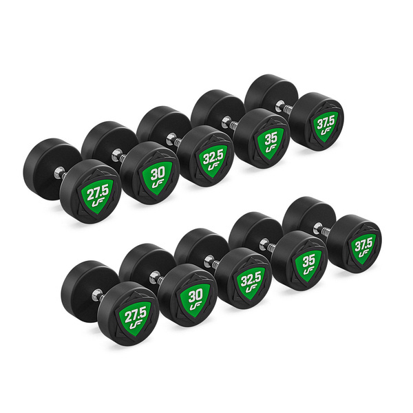 Polyurethan Kompakthanteln Set 27,5-37,5kg (in 2,5kg Schritten) - 325 kg - UpForm