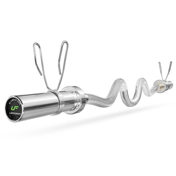 Olympische SZ-Hantelstange (stark gebogen) 120 cm UF-G120ML-OLI-CH – UpForm